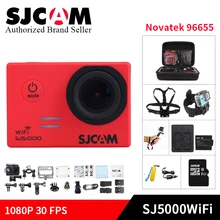 100% SJCAM SJ5000WIFI Action Camera 1080P full HD Novatek 96655 Waterproof kamera Sport DV Helmet Cam gopro style mini DV camera
