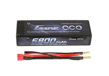 7,4 В 6800 мАч 50C Перезаряжаемые Lipo Батарея Hard Shell 2S2P разделительной линии Pack Модель Батарея RC автомобиль T/ баланс штекер бесплатная доставка
