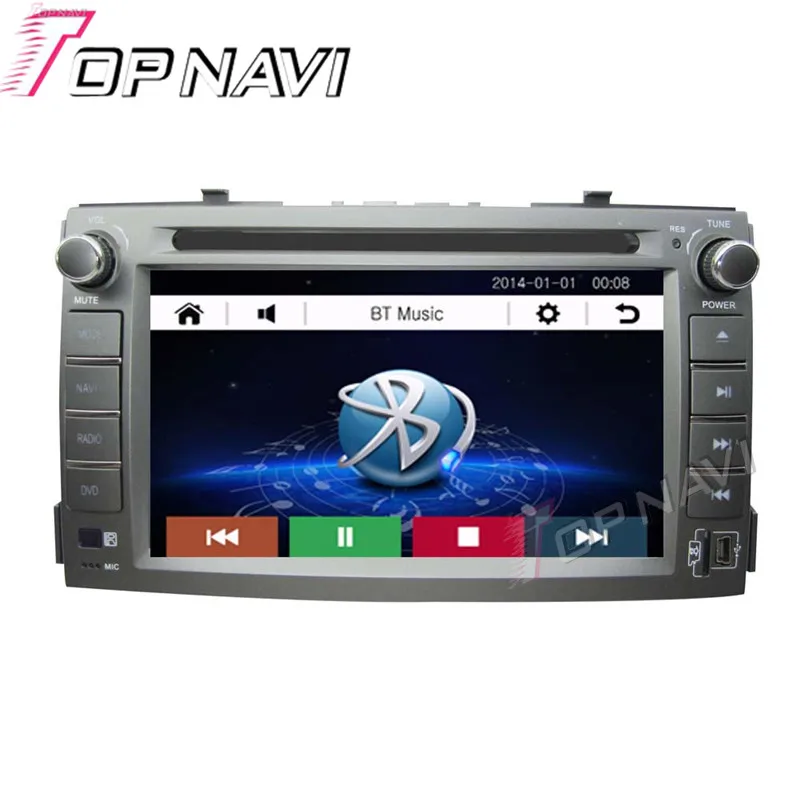 Topnavi 6," автомобильный DVD gps для KIA Soul 2012-Автомобильный радио мультимедиа аудио стерео в тире, Wince система