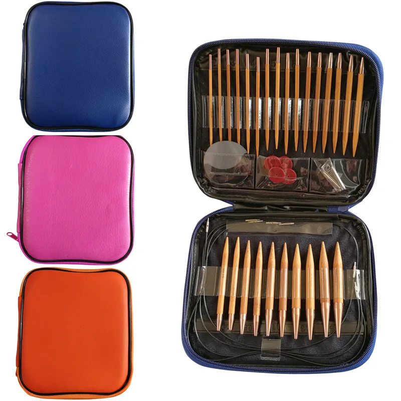 Best Price 13 Pairs Knitting Needles Set Carbonized Bamboo Interchangeable Circular Weaving Sewing Tools Crochet Hooks for Yarn Needle Best Price 13 Pairs Knitting Needles Set Carbonized Bamboo Interchangeable Circular Weaving Sewing Tools Crochet Hooks for Yarn Needle