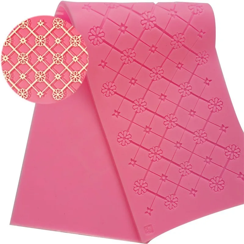 

39x11.5CM Hot Selling BIG Size Silicone Sugar Lace Mat Cake Decorating Fondant Mold Gift