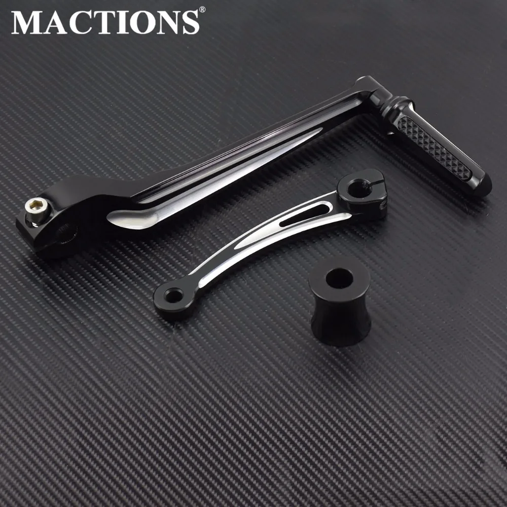 Motorcycle Shifter Lever Black Aluminum Set For Harley Softail Electra Glide Road King Touring