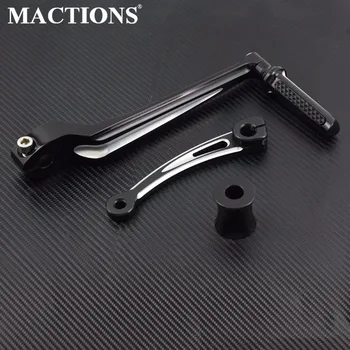 

Motorcycle Shifter Lever Black Aluminum Set For Harley Softail Electra Glide Road King Touring Trike Model 2008-2015 2016