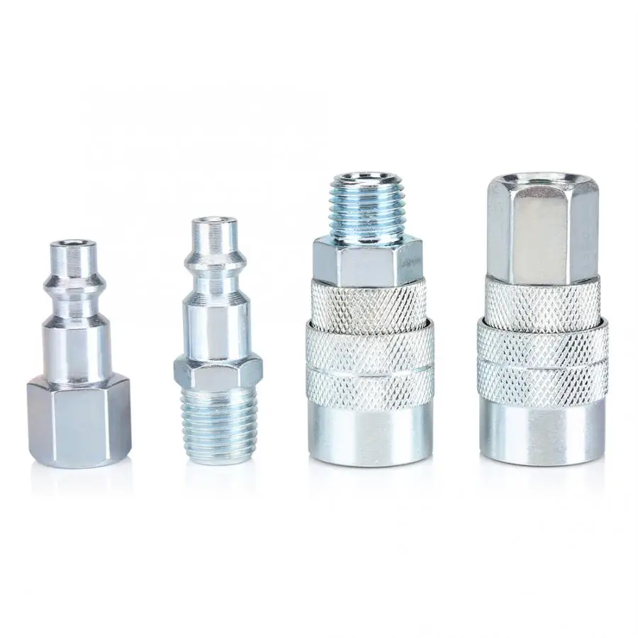 

10PCS Quick Coupler 20PCS Quick Plugs Set Male/Female Air Hose Connector Fittings 1/4 NPT Coupler Air Hose Set