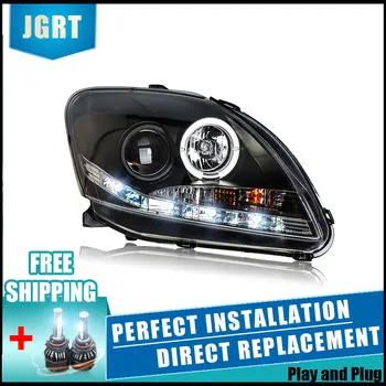 

2PCS LED Headlights For Toyota vios 2008-2013 Car Led Lights Double Xenon Lens Car Accessories Daytime Running Lights Fog Light