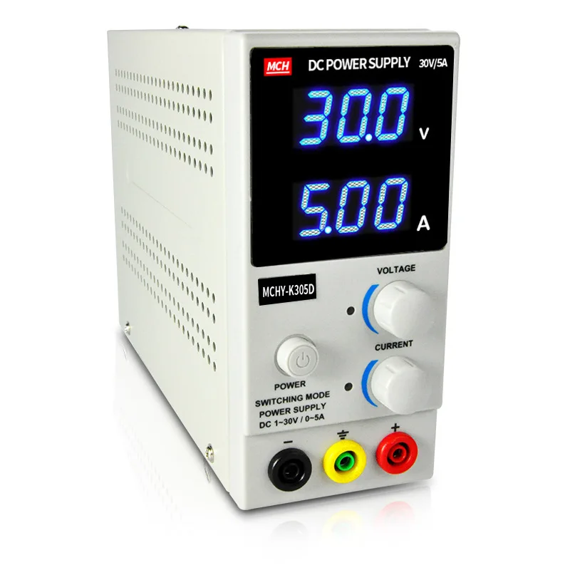 

MCH-K305D Adjustable Switch Direct Regulated Power Supply 30V5a Number Show Mobile Phone Repair Test DC Experiment Power Supply