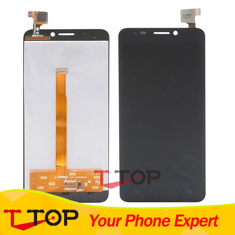 Для Alcatel One touch Idol S 6035 OT6035 6035R 6035Y м Сенсорный экран Дисплей и ЖК-дисплей Собранный