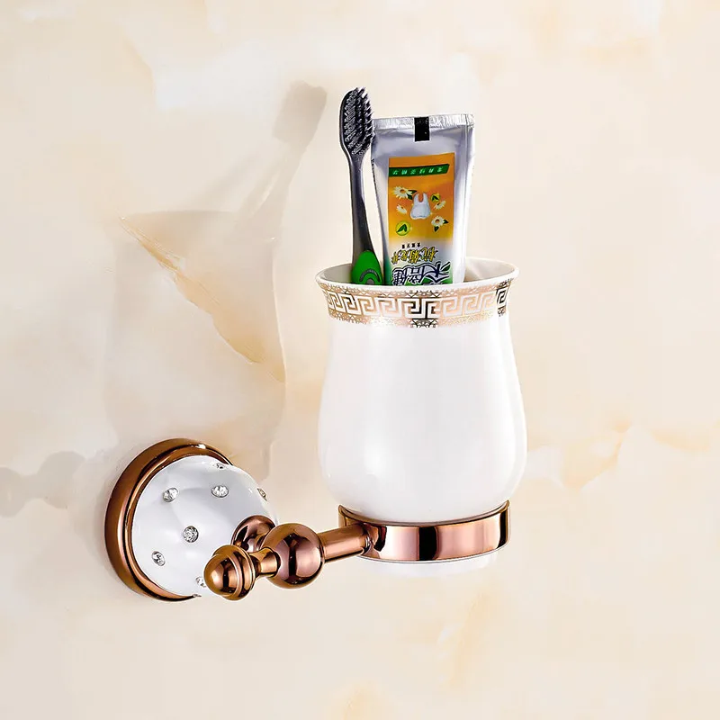 Tumbler-Cup-Holders-European-Style-Gold-Copper-Toothbrush-Wall-Mounted-Bath-Product-Toothbrush-holder-Ceramic-Cup (2)
