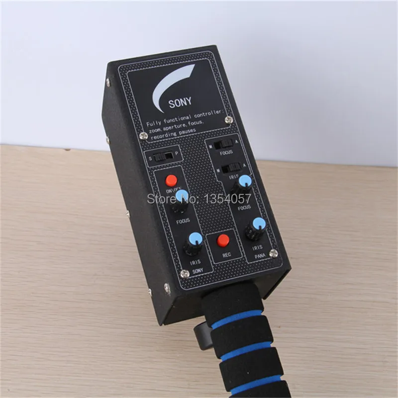 US $100.00 Focuszoom Universal Camera Controller With Iris Focus Zoom Controls For Dv From SONY Or PANASONIC For Camera Jib Crane