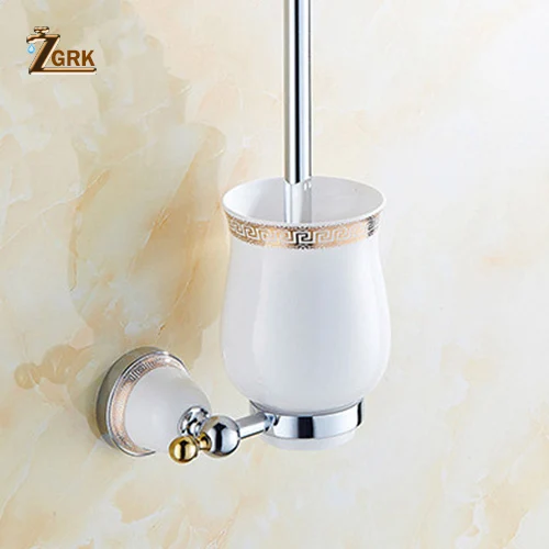 ZGRK набор аксессуаров для ванной комнаты Крючок для халата вешалка для полотенец барная полка держатель для бумаги держатель для зубной щетки аксессуары для ванной комнаты - Цвет: 6651S