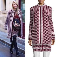 Восхитительное зимнее женское пальто, модное женское вязаное шерстяное пальто, элегантное манто femme hiver, неповторимый свитер casaco feminino, abrigos mujer