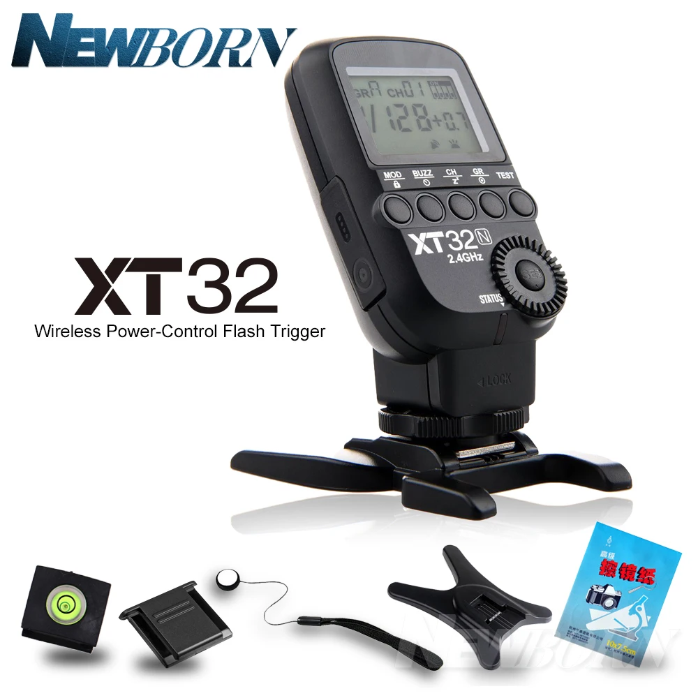Godox XT 32C XT32C 2 4G Wireless 1/8000s высокоскоростной триггер вспышки для X System Flash XTR 16 Canon 5D