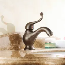 Latina estilo Retro de luxo europeu antigo Torneira da Bacia Bacia Torneira quente e fria torneiras de lavatório RB1044