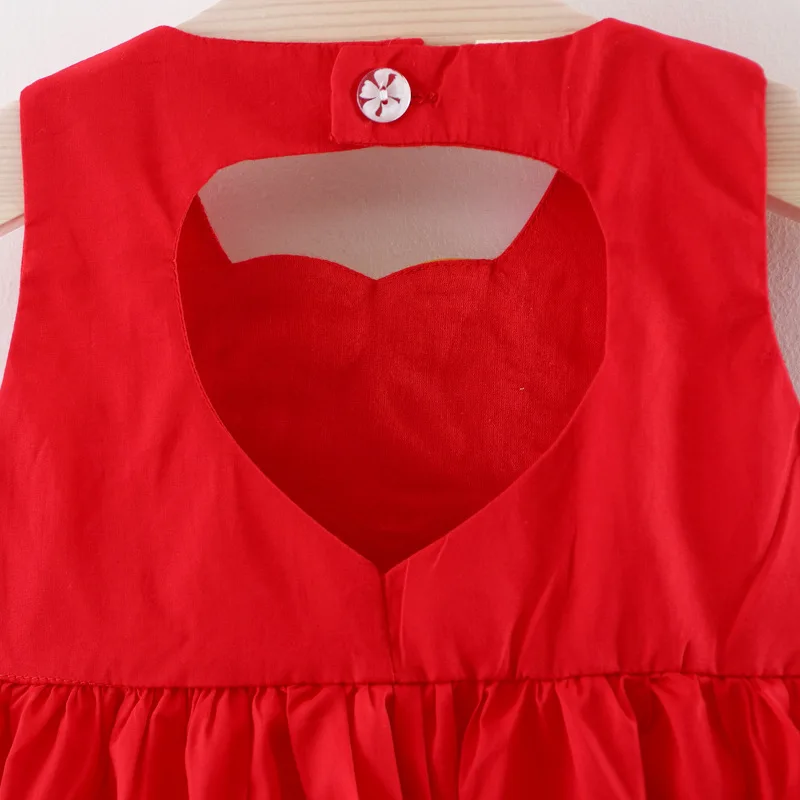 Summer Baby Dress Girl Clothes 2018 New Kids Cute Heart First Birthday Newborn Princess Party Dresses For Toddler Infant Costume (12)