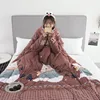 Nouvelle Hiver Paresseux Couette avec Manches Hiver Couette Accueil Literie Douillette Imprimé Garder Au Chaud Hiver Couette Avec Remplissage ► Photo 1/4