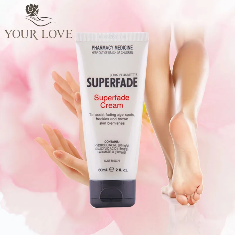 

YourLove Australia Superfade Hand Foot Cream Hydroquinone for Fade Brown Marks Age Spots Dark marks Freckles Hyperpigmentation