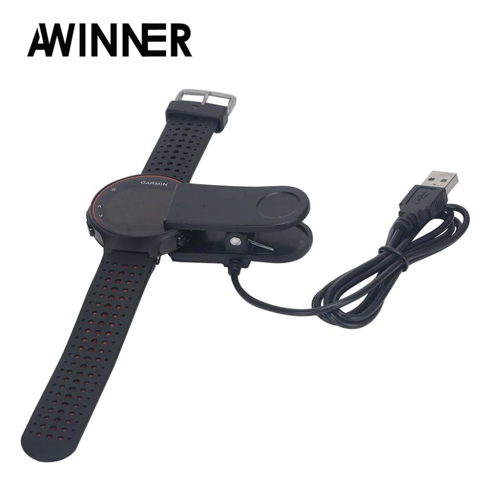 AWINNER USB кабель для зарядки зарядного устройства Garmin Forerunner 235 230 630 735XT GPS Смарт часы