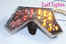 motorcycle partsLED Tail Brake Light for 2006-2011 Ninja ZX-14 ZX1400 ZZR1400 Clear