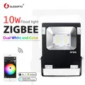 ZIGBEE 3,0 ZLL светодиодный 12 W RGB + лампочка CCT AC100-240V rgb и двойной белый e27 e26 Диммер Светодиодная лампа с регулировкой лампы RGBW/RGBWW работы alexa