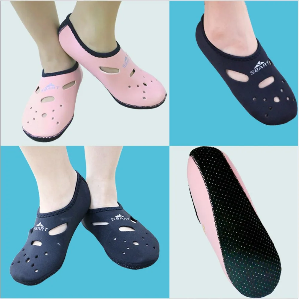 Sbart 3mm Thicken Diving Shoes Snorkeling Socks Anti skid Beach Sock
