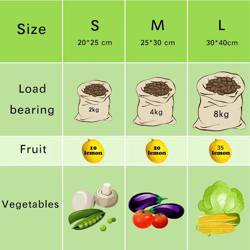 6 шт многоразовые мешки для производства, хлопковые мешки для овощей, сетчатые сумки с кулиской, для дома, кухни, для хранения фруктов и овощей, ecologico