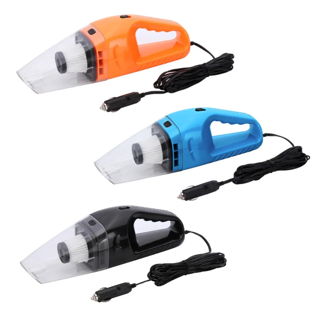 

Hot selling Wet and Dry 120W Auto Electric Car Vacuum Cleaner combination of two functions with Russia Shipping