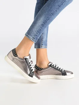 

JANESSA Sneakers flat fretwork