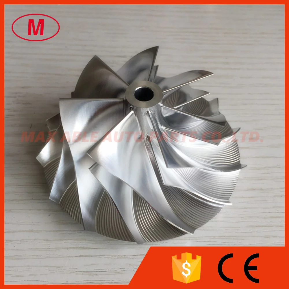 

HX40/HE351 4035879 upgrade 62.00/85.98mm 7+7 blades Turbocharger Billet/milling/aluminum 2618 compressor wheel