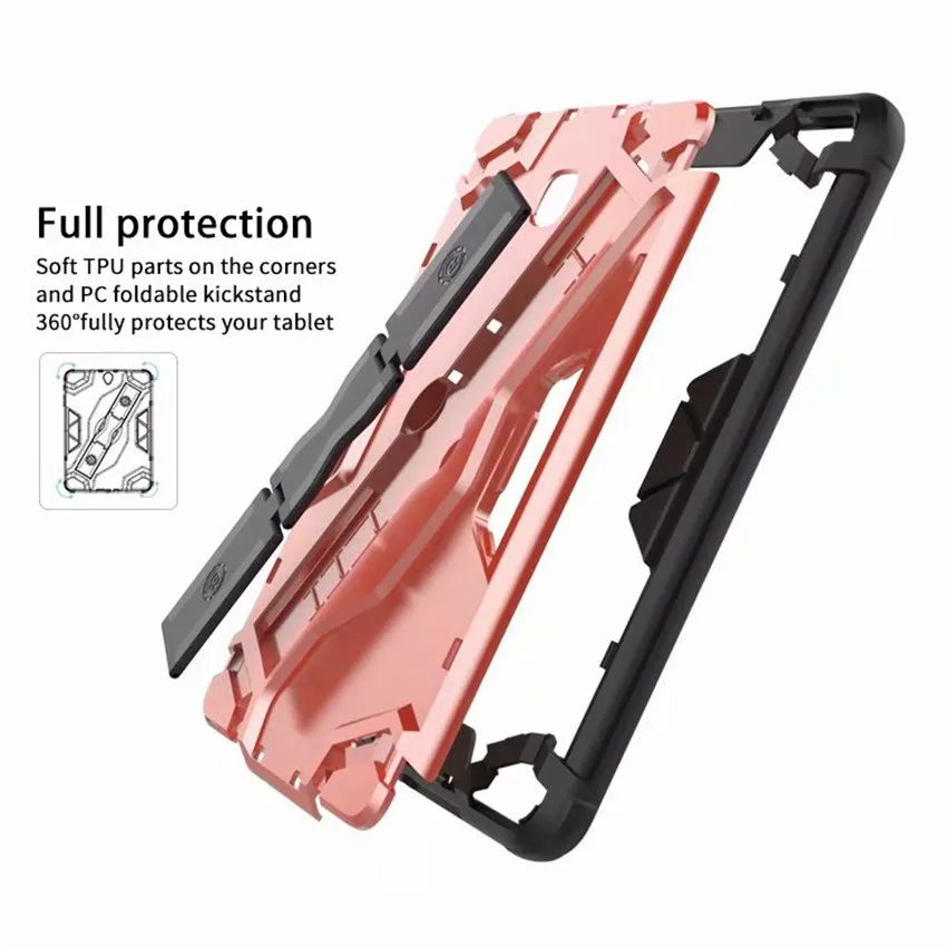 SM T375 T377V T377 жесткий защитный чехол для задней панели Tab E 8 дюймов планшета PU + PC