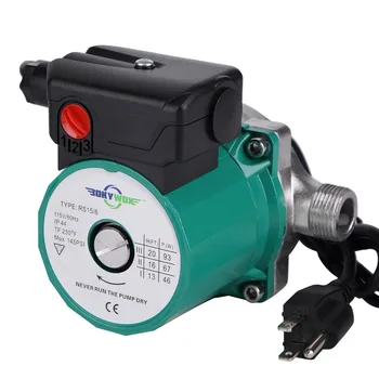 

110-120V Stainless Steel Circulator Pump 3-Speed NPT 3/4'' Domestic Hot Water Circulation Pump