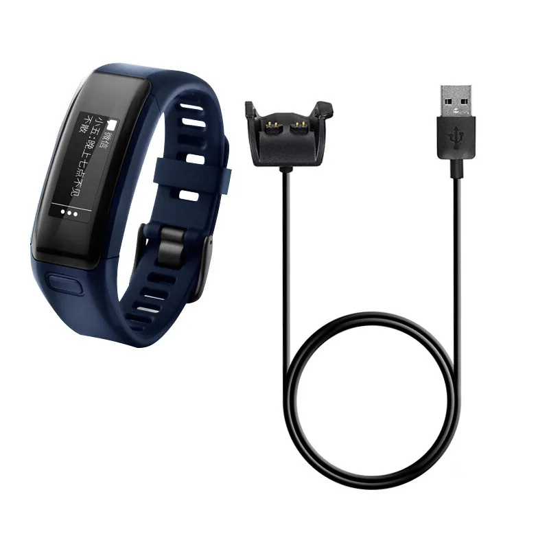 USB кабель зарядного устройства для Garmin vivosmart HR быстрая зарядная док-станция 1 м Шнур данных для Garmin VIVOSMART HR+ Approach X40 часы