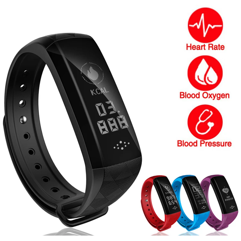 

JAYSDAREL M2Z Smart Watch Heart Rate Blood Pressure Monitor Bracelet Bluetooth Waterproof IP67 Fitness Tracker For Android IOS
