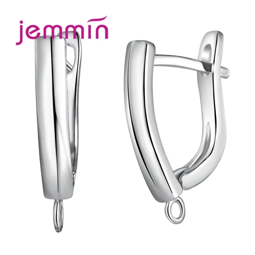 Jemmin 925 Sterling Silver Jewelry Components Findings Earring Hooks
