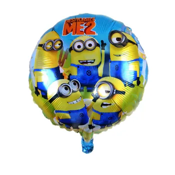 

BINGTIAN air balls Minions balloons Despicable Me balon helium minion party decoration ballon printed