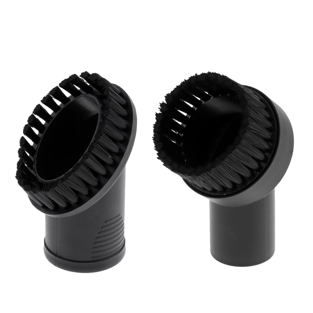 

Set 2-Piece 32mm/1.25" Dia. Vacuum Cleaner Dust Brush Bristle Brushes