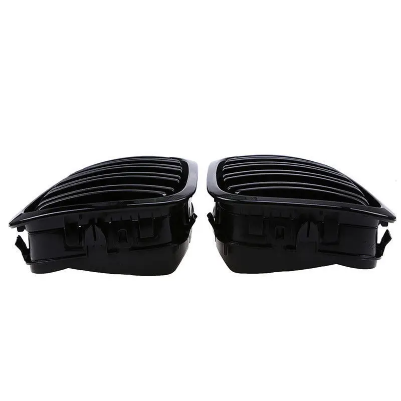 Left&Right Grille 2-Door Side 2D Front Wide Dual Slat Accessories Kidney