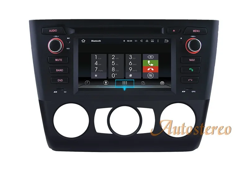 Discount Android 9.0 Car GPS Navigation DVD Headunit For BMW 1 Series E81 E82 E87 E88 116i 118i Car Stereo Unit auto radio multimedia IPS 12