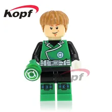 50 шт. XH 746 Зеленый Фонарь Super Heroes power Girl обратная вспышка Gooster золотые Кирпичи Модель Строительные блоки Детские Подарочные игрушки