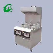 50LGAS Deep fryer (With oll pump)  deep fried chicken machine stainless steel air pressure fryer