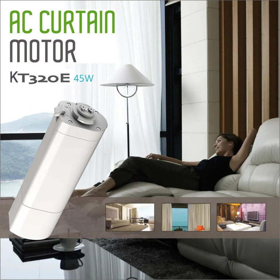 Dooya Sunflower KT320E 45W Electric Curtain Motor Intelligent Home WIFI Control 220V50Hz IOS Android without Remote Controller