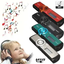 KINCO 32 Гб ЖК HD экран USB MP3/WMA плеер мини медиа FM радио Micro SD/TF карта+ наушники+ зажим стиль слушать музыку