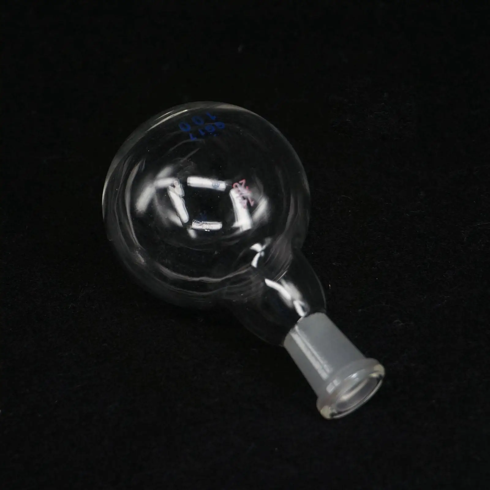 

100ml Quickfit 14/23 Socket Lab Glass Flask Round Bottom Single Short Neck Ware