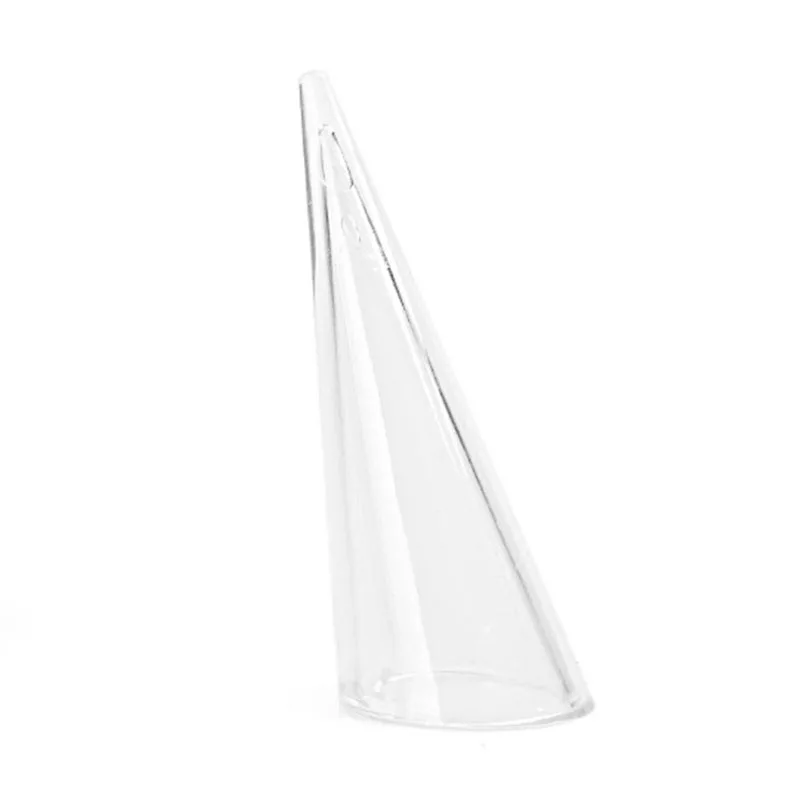 

1Pc Plastic Finger Cone Fingertip Ring Stand Display Showcase Holder Storage Y4QB