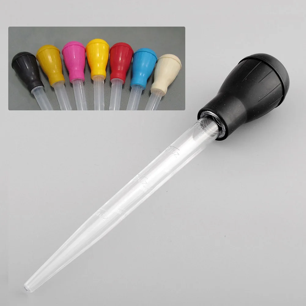 

2016 New Cooking Kitchen Tools Chicken Turkey Poultry BBQ Food Flavour Baster Syringe Clear Tube Pipe PIPETTTE 30ml Gadget