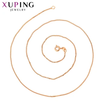 

Xuping New Arrival for Women Gold Color Plated Necklace Environmental Copper Trendy Jewelry 45289