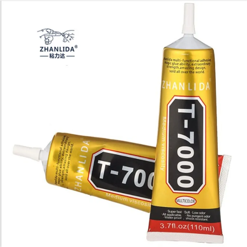 

110ml T-7000 more powerful new epoxy resin adhesive T7000 black liquid glue super sealant handset touch screen rack maintenanc