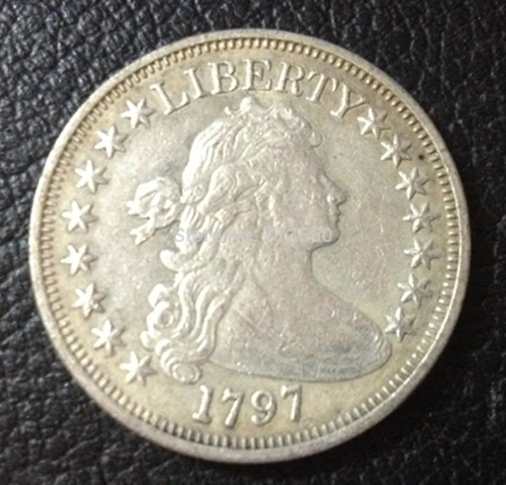 1797 Draped Bust silver Half dollarin Noncurrency Coins from Home