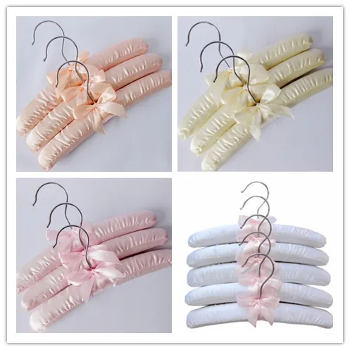 Sorplus самые популярные атласные подвески для малышей (20 шт./лот)|padded hangers|satin padded