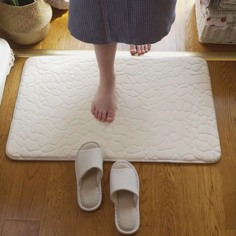 Günstige 60cm * 90cm Neue ankunft 7 farben erhältlich bad matte bad teppich matte teppich boden teppich wc matten Solide für badezimmer Kostenloser Versand