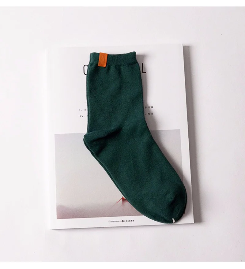 Hot sale women's socks short Korean fashion autumn casual comfortable solid womens socks Explosion models Female Thermal Warm Socks